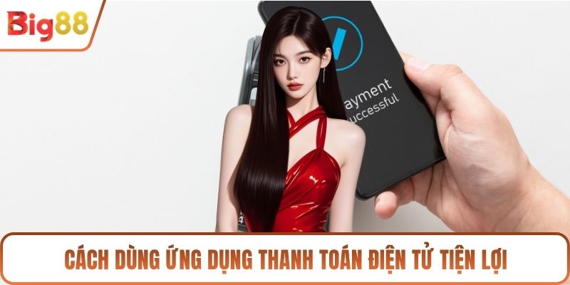 Cách dùng ứng dụng thanh toán điện tử tiện lợi