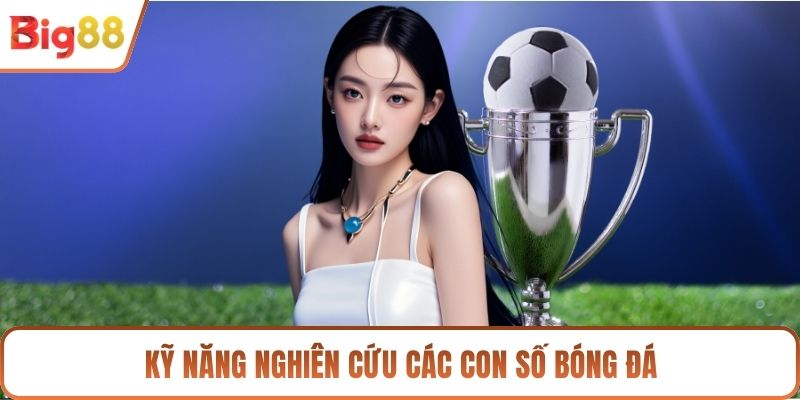 Kỹ năng nghiên cứu các con số bóng đá