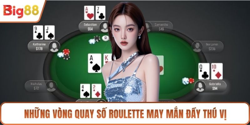 Những vòng quay số Roulette may mắn đầy thú vị