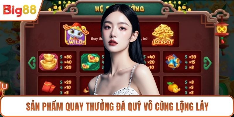 Sản phẩm quay thưởng đá quý vô cùng lộng lẫy