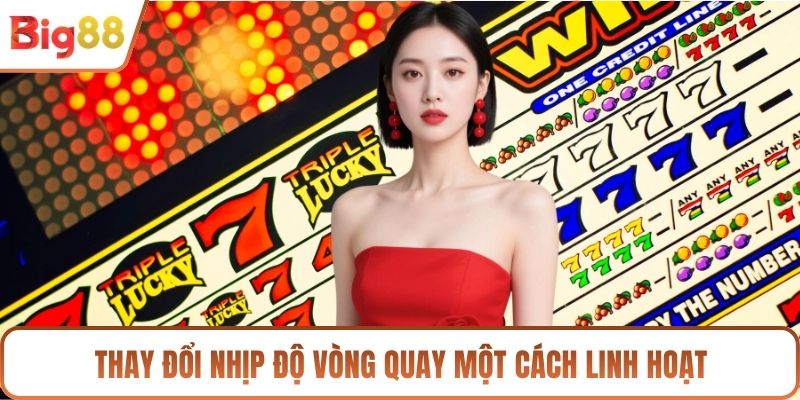 Thay đổi nhịp độ vòng quay một cách linh hoạt